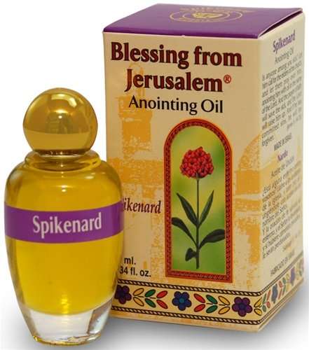 Aceite de unción Bendición de Jerusalén - 10 ml (0.34 fl. oz.) (Nardo)