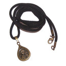 Lady of Kazam medal necklace - design based on Fedorov russian designer - 60cm strap with clasp