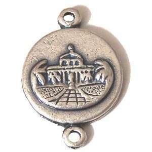 Medalla de la Basílica de San Pablo - Estaño (1.5cm-0.6" de diámetro)