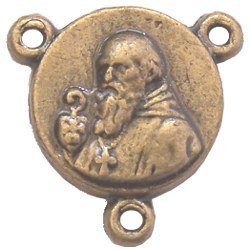 St. Benedict Center piece - Bronze (1.2 cm-0.5")