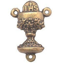 Communion Cup and Host - Eucharist Center - bronze (1.8cm-0.7")