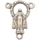 Miraculous medal center - Arch- O.L. Grace - Pewter(1.7 cm-0.7")