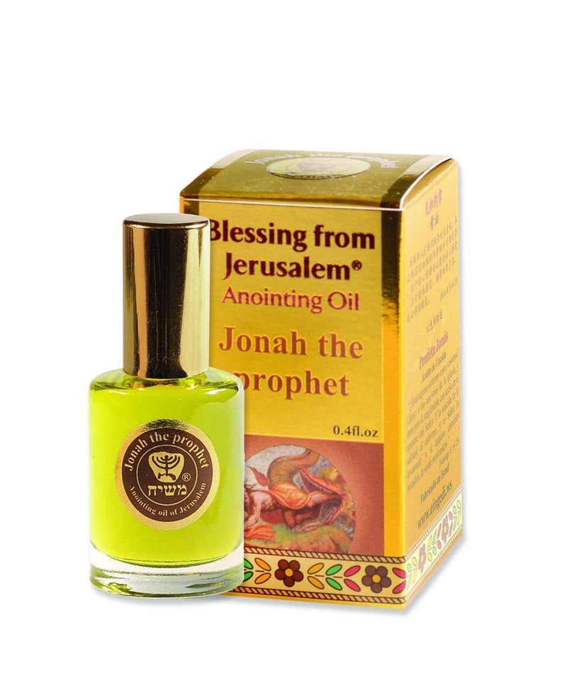 Mercado de la Tierra Santa - Colección de Oro - Aceite de Unción de la Tierra Santa EIN Gedi (.4 fl. oz.)