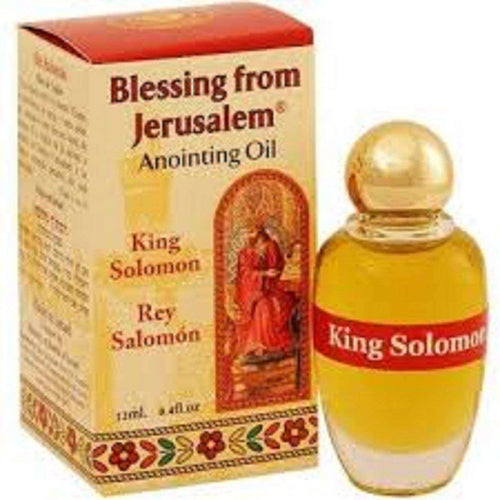 Aceite de Unción con Especias Bíblicas de Jerusalén 0.34oz (10ml) (Rey Salomón)