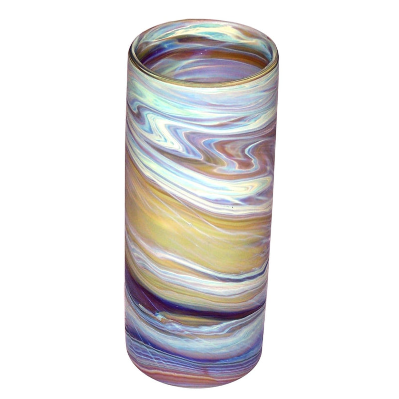 Phoenician Cup or Glass - Ancient beauty Phoenician Glass Cup. Each is unique. Museum quality looks and feels(6 Inches) - Asfour Outlet Trademark