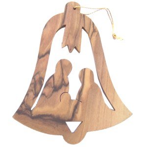 Wood Ornament - Flat (9.5x8.5 cm or 3.75x3.4")