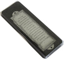 Holy Land Market Shema Metal Blessing Mezuzah with Scroll