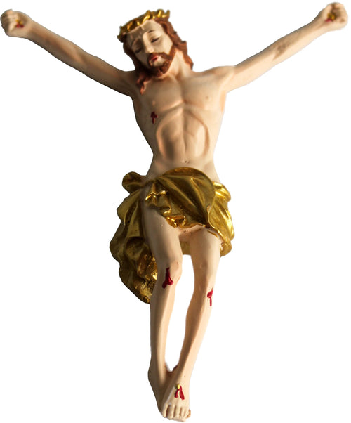 Beautiful piece of art Wall Crucifix or Corpus of our Lord - 5.25 Inches (ready for hanging)