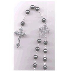 Hematite Beads Rosary (43 cm or 17")