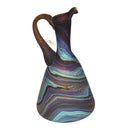 Holy Land Market Amilcare Style Phoenician - Ancient Beauty Phoenician Glass Vase. No Two are Alike. Museum Quality Looks and Feels (10 Inch)