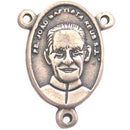 Sacred Heart with Padre Reus - Pewter (2.3 cm-0.9")