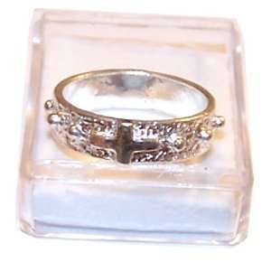 Anillo de Rosario de Dedos de Plata Esterlina (925 Plata Esterlina - Brillante - muchas tallas) - Las tallas estándar americanas están listadas