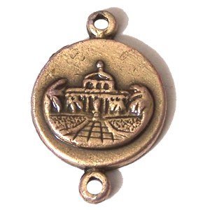 Saint Paul Basilica medal - Bronze (1.5cm-0.6" in diameter)