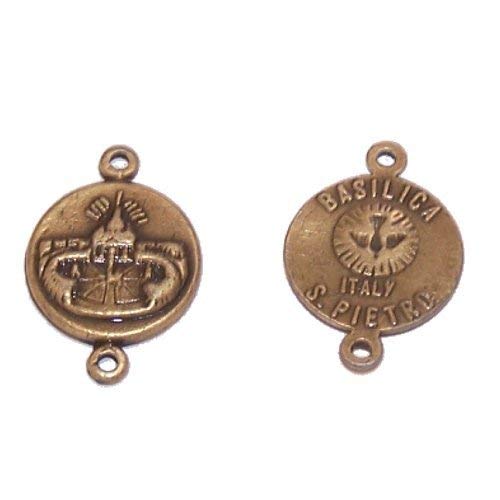 Saint Peter Basilica medal - Bronze (1.5cm-0.6" in diameter)