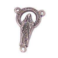 Our Lady of the Immaculate Conception Center - Pewter Rosary triangle (2.5cm - 1 inches)