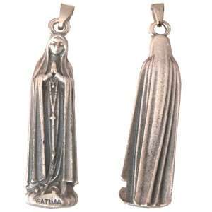 Aparición de la Madre Bendita en Fátima 1917 - Estaño (5.3cm-2")