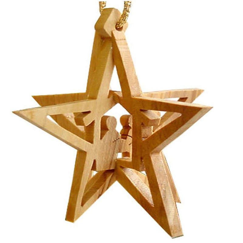 Adorno de Natividad Estrella de Belén del Mercado de Tierra Santa