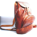 Holy Land Market Leather Back Bag - Small (25 cm OR 10 inches)