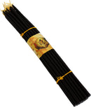 Holy Land Market Beeswax Holy Fire Easter Candles from Jerusalem - 33 Candles - Honey Color Candles