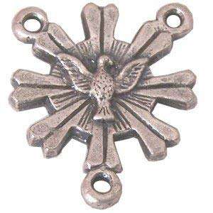 Espíritu Santo - Paloma - pieza central - Peltre (1.6 cm-0.6")