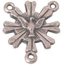 Holy Spirit - Dove - center piece - Pewter (1.6cm-0.6")