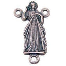 Divine Mercy center - Pewter (2.4 cm-0.95")