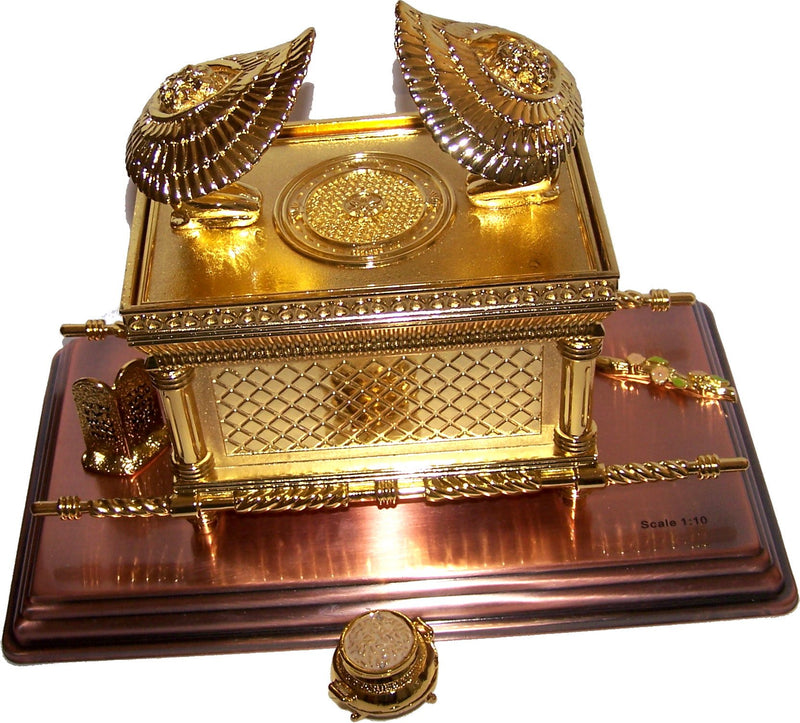 Holy Land Market The Ark of The Covenant Gold Plated